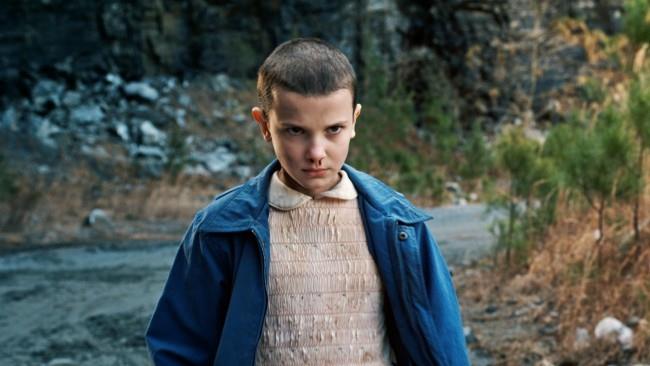 Millie Bobby Brown è Eleven La foto di Eleven