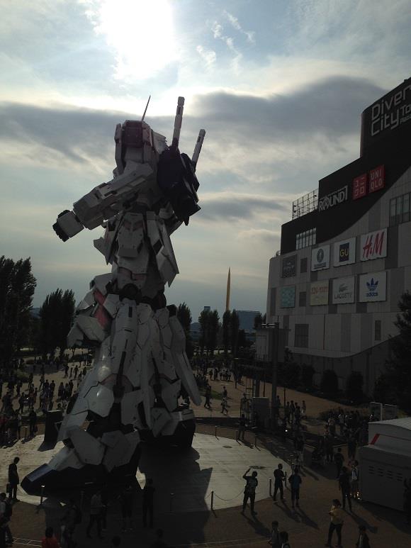 Il Gundam Unicorn sorto a Odaiba, Tokyo