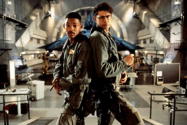 Will Smith e Jeff Goldblum in Independence Day