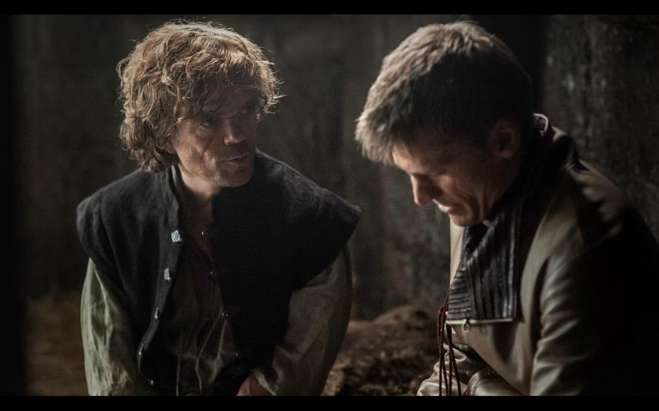 I personaggi Tyrion e Jaime Lannister di Game of Thrones