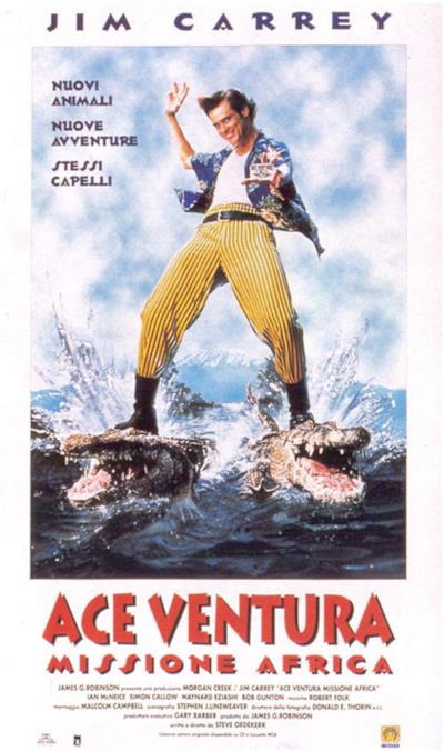 La locandina de Ace Ventura: missione Africa