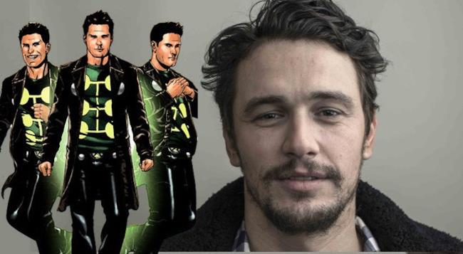 multiple-man James Franco sarà l'Uomo Multiplo, uno dei mutanti dell'Universo degli X-Men.