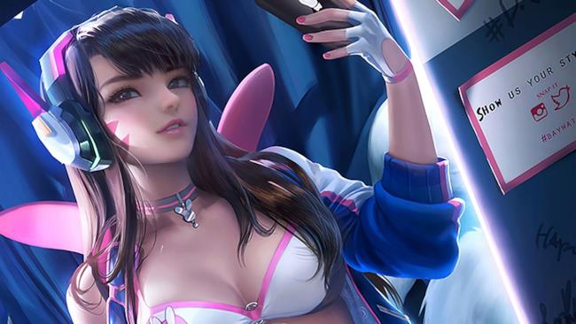 I personaggi dei videogame più popolari su Pornhub D.Va di Overwatch