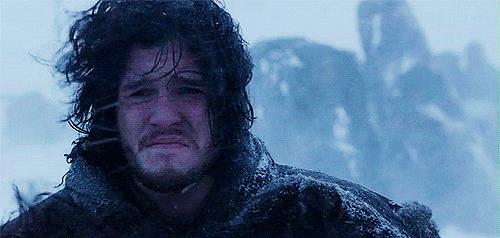 Jon Snow infelice