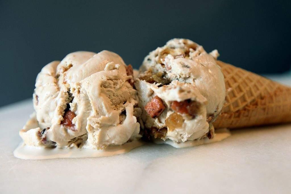Il gelato al maiale visto da vicino