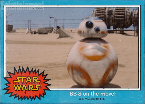 Il droide BB 8 in Star Wars 7