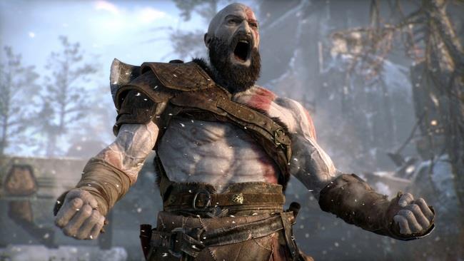 Kratos in tutto la sua furia Una prima immagine del protagonista di God of War.