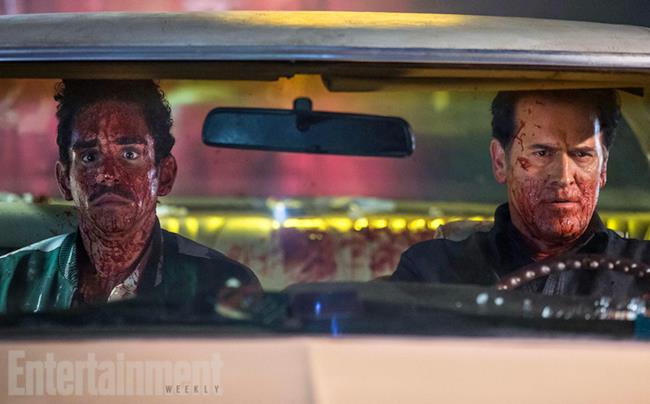 Ash vs Evil Dead: nuove immagini ufficiali e un teaser Ash e Pablo in una nuova immagine ufficiale di Ash vs Evil Dead