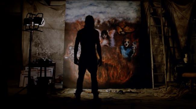 Una scena di The Devil's Candy Uno screenshot di The Devil's Candy