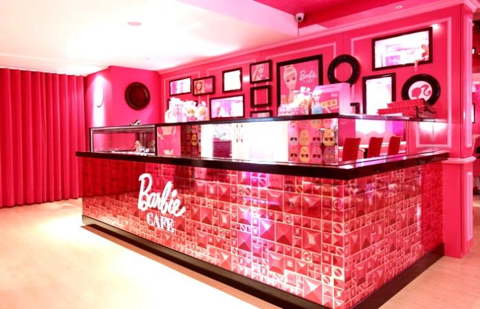il bar a tema Barbie solo per veri amanti del rosa