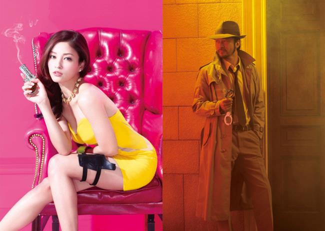 Meisa Kuroki (Fujiko Mine) e Tadanobu Asano (Kōichi Zenigata) nel live-action di Lupin III