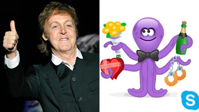 Paul McCartney e Skype: nuova collaborazione per le emoji musicali di San Valentino Paul McCartney e Skype: le emoji musicali di San Valentino