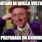 Raccontami di quella volta in cui Volevi preparare un comunicato...