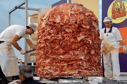 Una montagna di Kebab