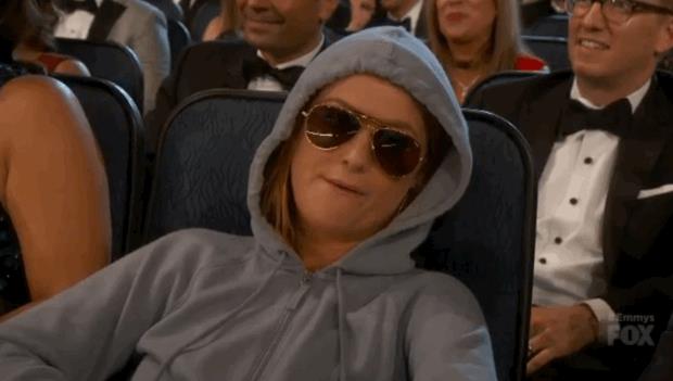 Amy Phoeler alla cerimonia degli Emmy 2015