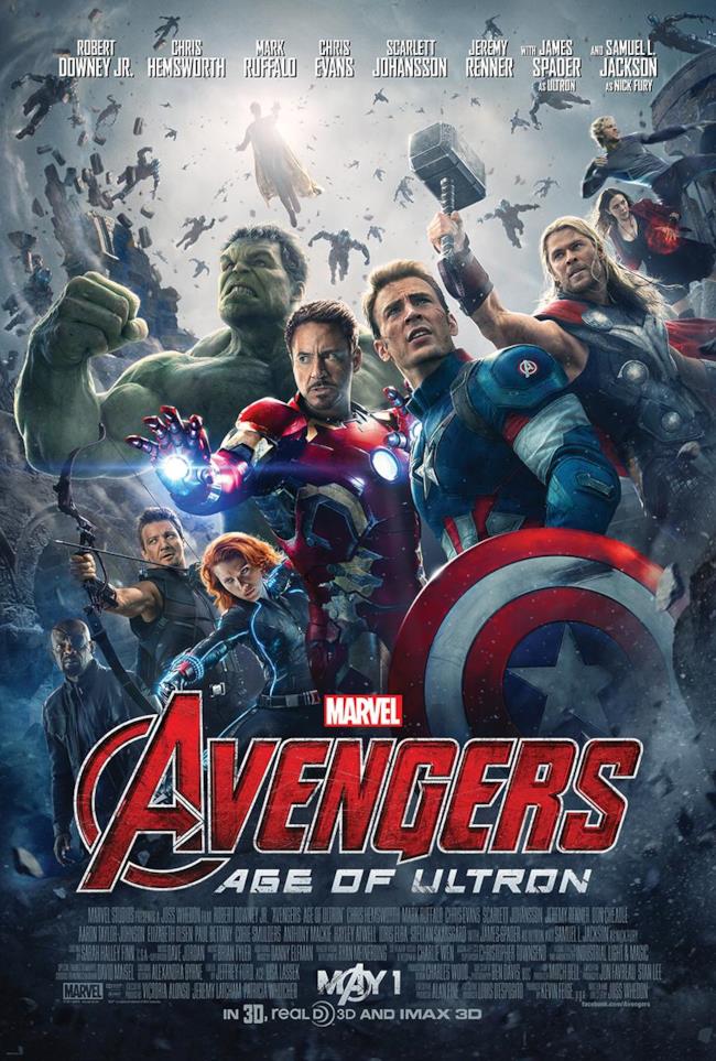Poster ufficiale di Avengers: Age of Ultron