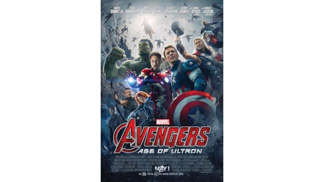 Poster ufficiale di Avengers: Age of Ultron