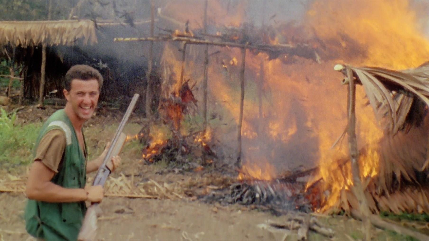 Una scena del film Cannibal Holocaust