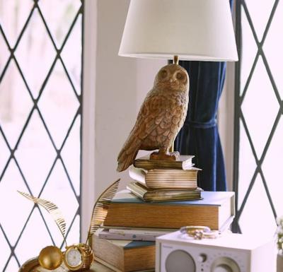 Lampada e orologio ispirati a Harry Potter