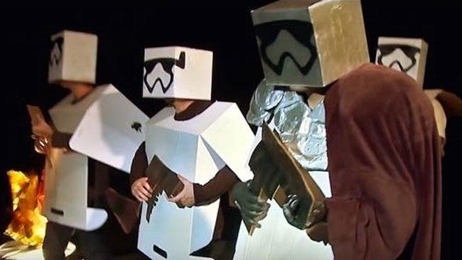 Star Wars VII: Il Risveglio Della Forza trailer in versione low budget Primo trailer low budget per Star Wars VII: Il risveglio Della Forza