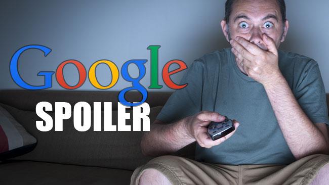 Google pensa a un filtro anti-spoiler Google ha brevettato un metodo anti-spoiler