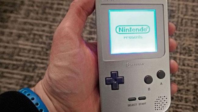 Il mitico Game Boy La foto del Game Boy.