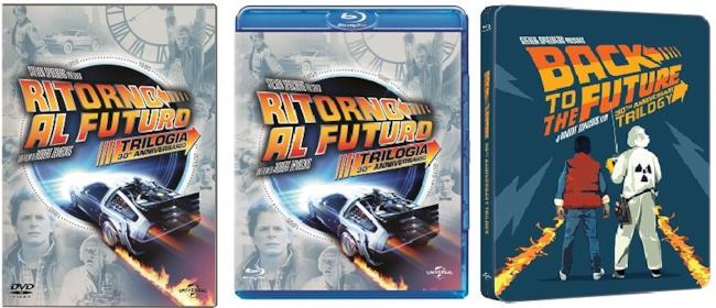Le edizioni Speciali in Blu-Ray e DVD di Ritorno al Futuro