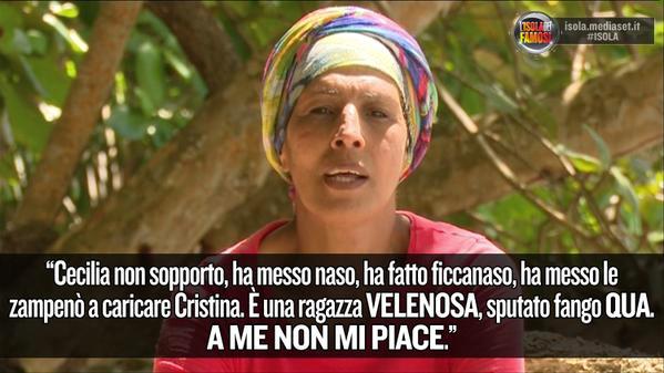 Cosa pensa Rachida di Cecilia Rodriguez