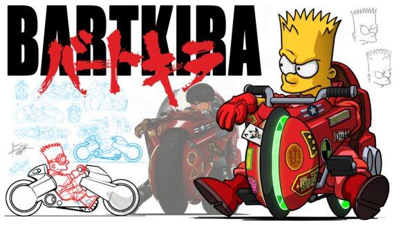 Bartkira, ovvero i Simpson uniti ad Akira Immagine del progetto Bartkira