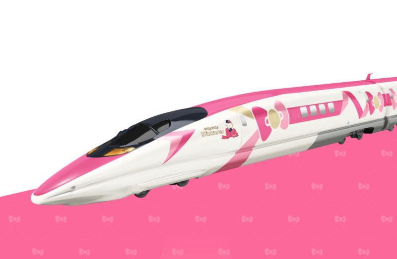 Il treno super veloce di Hello Kitty