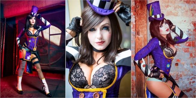 Jessica nei panni di Mad Moxxi