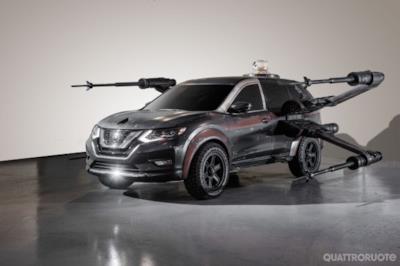 La Nissan Rogue in versione X-wing