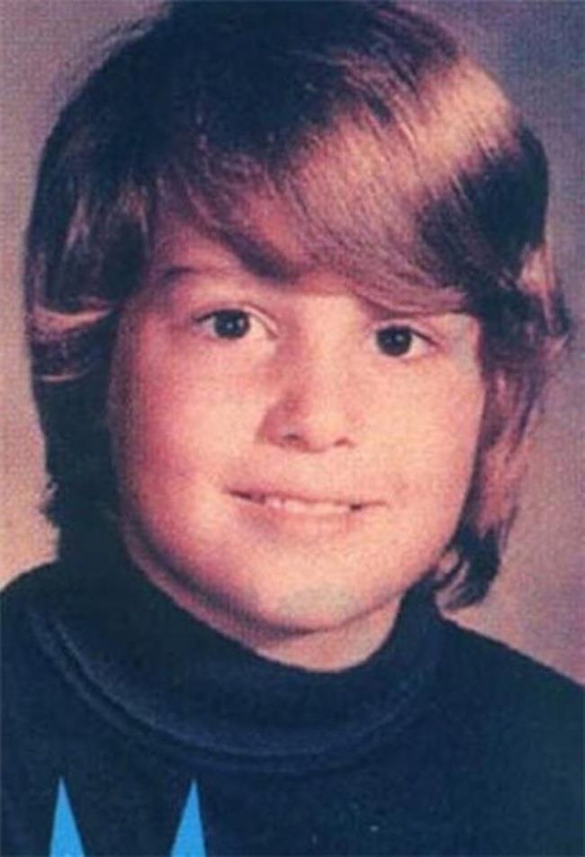 Un'immagine di Johnny Depp da adolescente