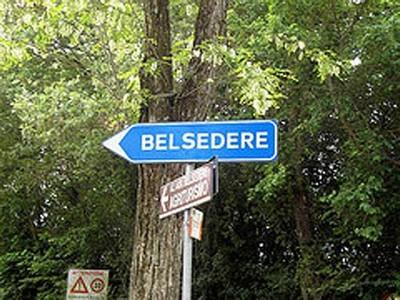 La frazione di Belsedere nel comune di Trequanda