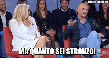 Mara Venier: Ma quanto sei stronzo Signorini