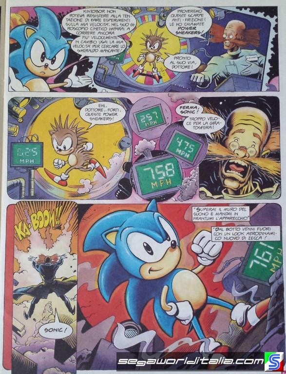 Le Power Sneakers di Sonic