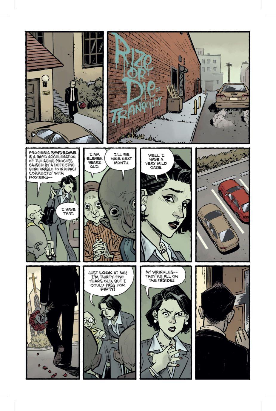 quinta pagina del fumetto Fight Club 2