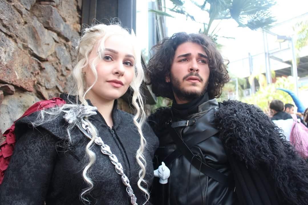 La foto dei cosplayer