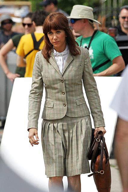 Kristen Wiig sul set di Ghostbusters 2