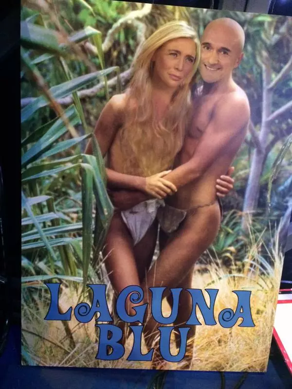 Mara Venier e Alfonso Signorini in Laguna Blu
