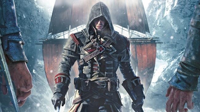 Il protagonista di Assassin's Creed Rogue Una parte della copertina ufficiale di Assassin's Creed Rogue.