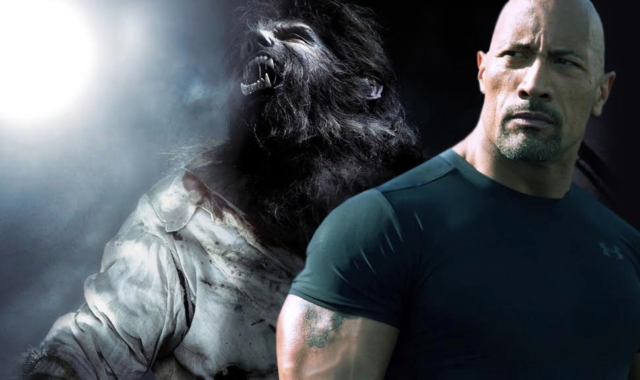 Dwayne Johnson sarà il prossimo Uomo Lupo? Dwayne Johnson con alle spalle The Wolfman