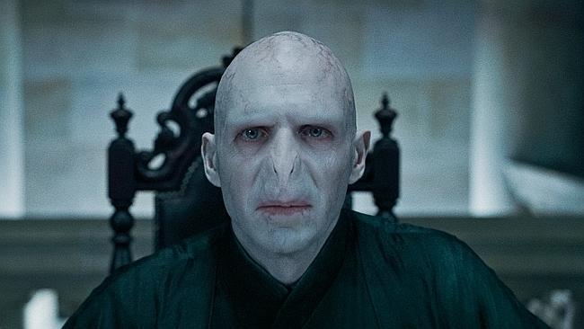 Voldemort dal film originale Il villain dell'universo di Harry Potter.