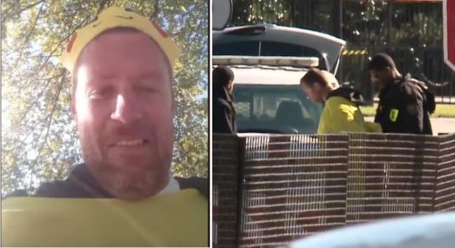 Uomo vestito da Pikachu assalta la Casa Bianca Curtis Combs prima e dopo la folle impresa