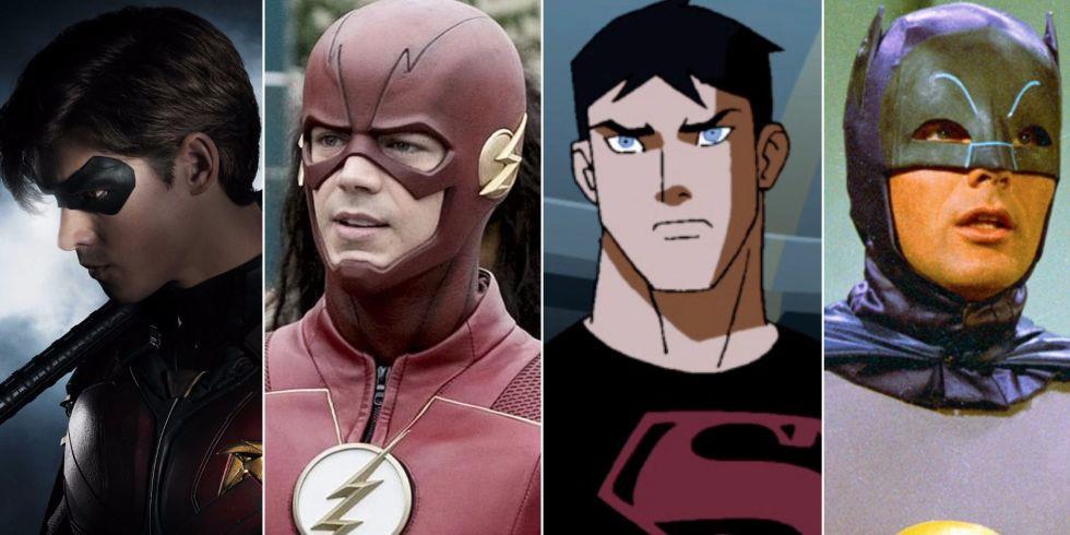 Le immagini di alcuni personaggi DC