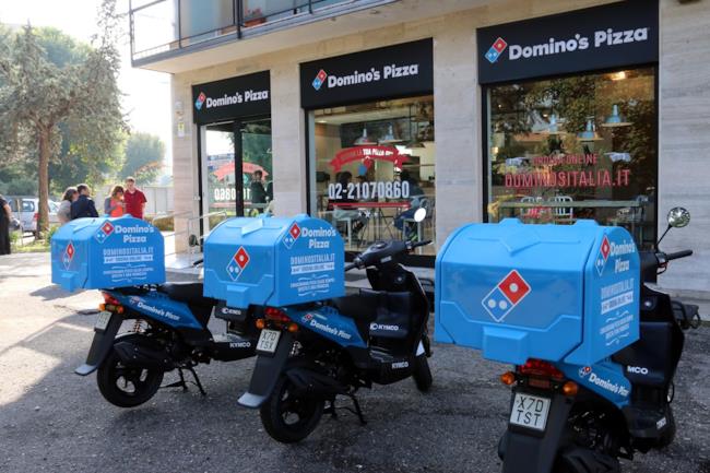 Il punto vendita di Domino's Pizza a Milano