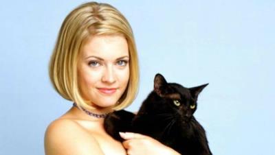 Sabrina e il simpaticissimo gatto Salem