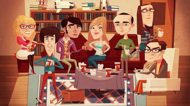 Locandina della mostra dedicata a The Big Bang Theory Locandina della mostra dedicata a The Big Bang Theory