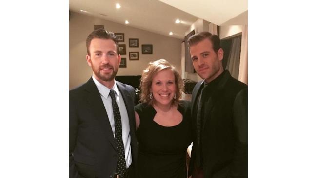 Chris Evans e i suoi fratelli