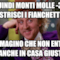 Quindi monti molle -3 e strisci i fianchetti Immagino che non entri neanche in casa giusto?